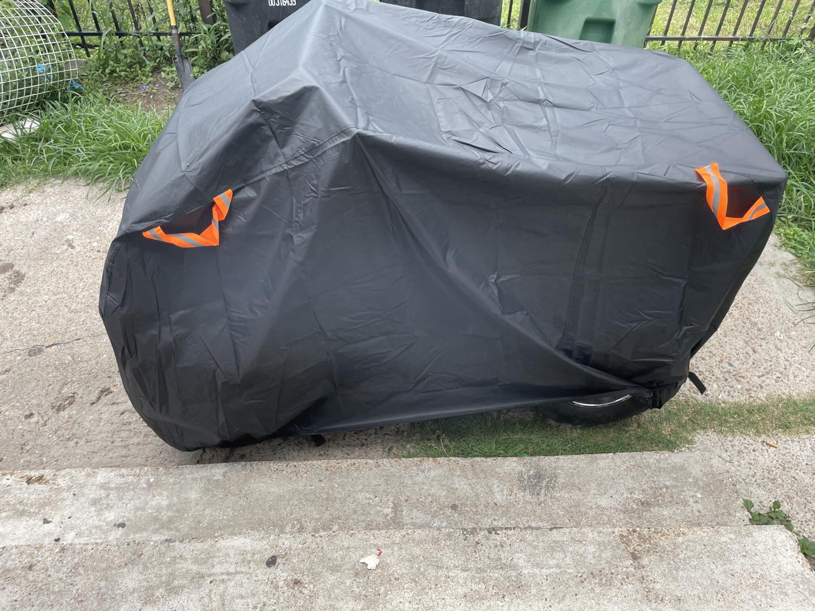 ATV Cover Waterproof Heavy Duty 300D 4 Wheeler Cover, All Weather Outdoor Protection Covers Suit for Polaris Kawasaki Suzuki Honda-XL customer photo 2