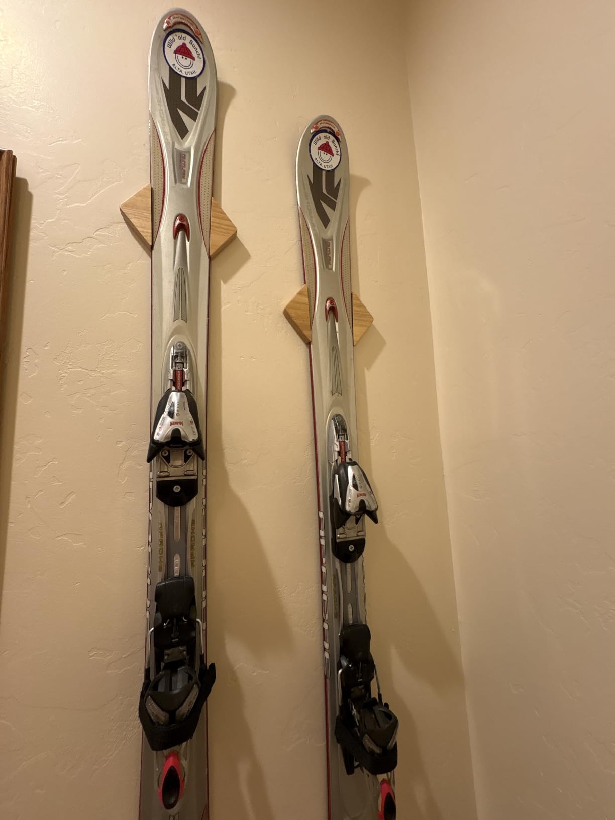 Hang 11 Ski Wall Mount - Ski Hangers for Wall, Display Mount, Minimalist Hardwood Hangers, Decorative Holders to Hang, Vertical Storage Rack for Garage, Showcase your Favorite Pastime customer photo 1