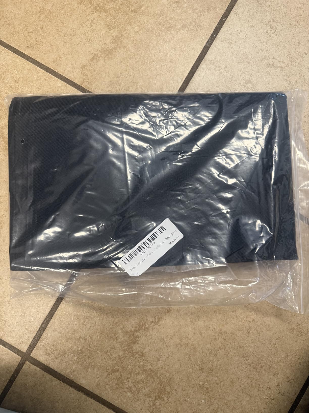 Heated Outdoor Faucet Covers for Winter Freeze Protection, 25.6
