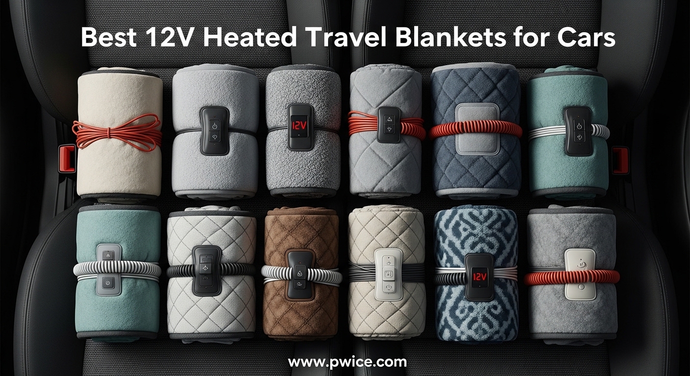 Best 12V Heated Travel Blankets for Cars