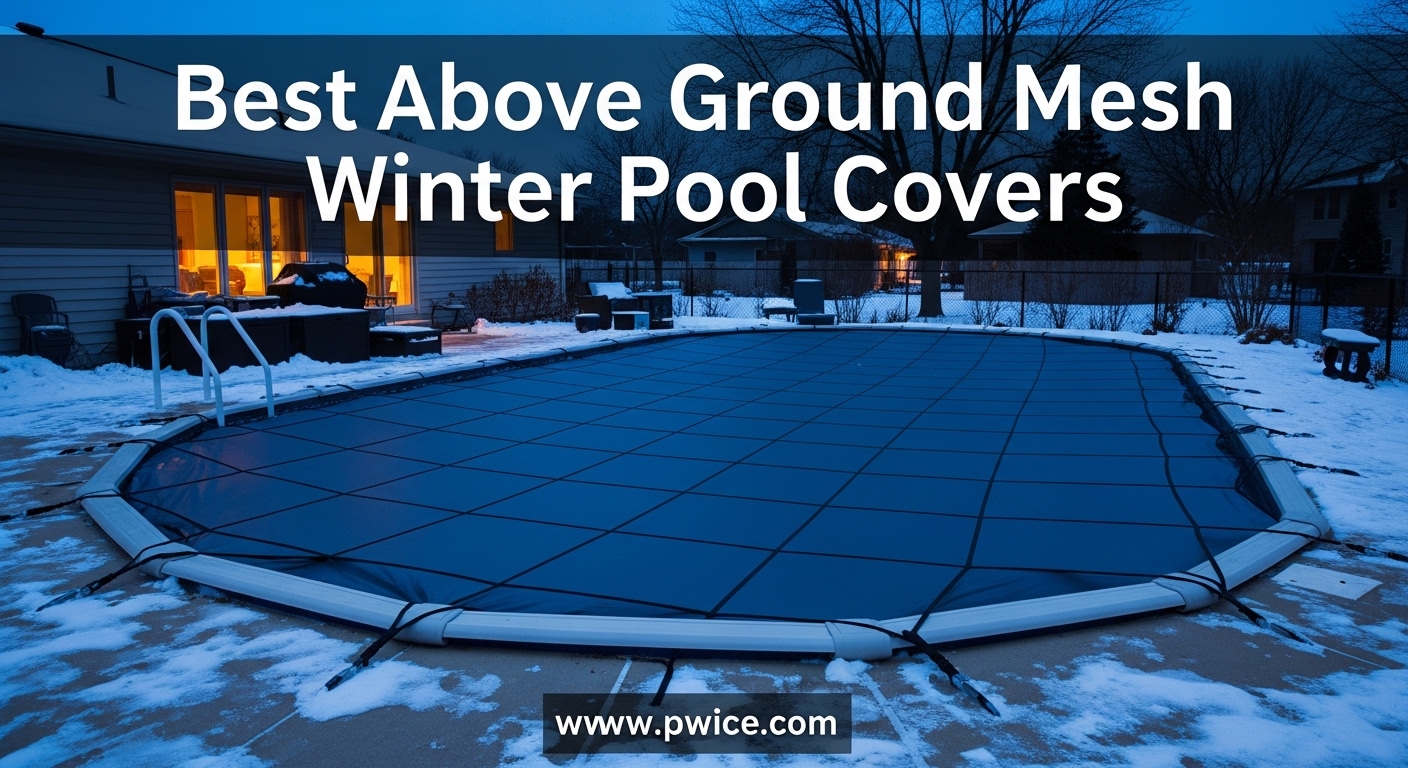 Best Above Ground Mesh Winter Pool Covers