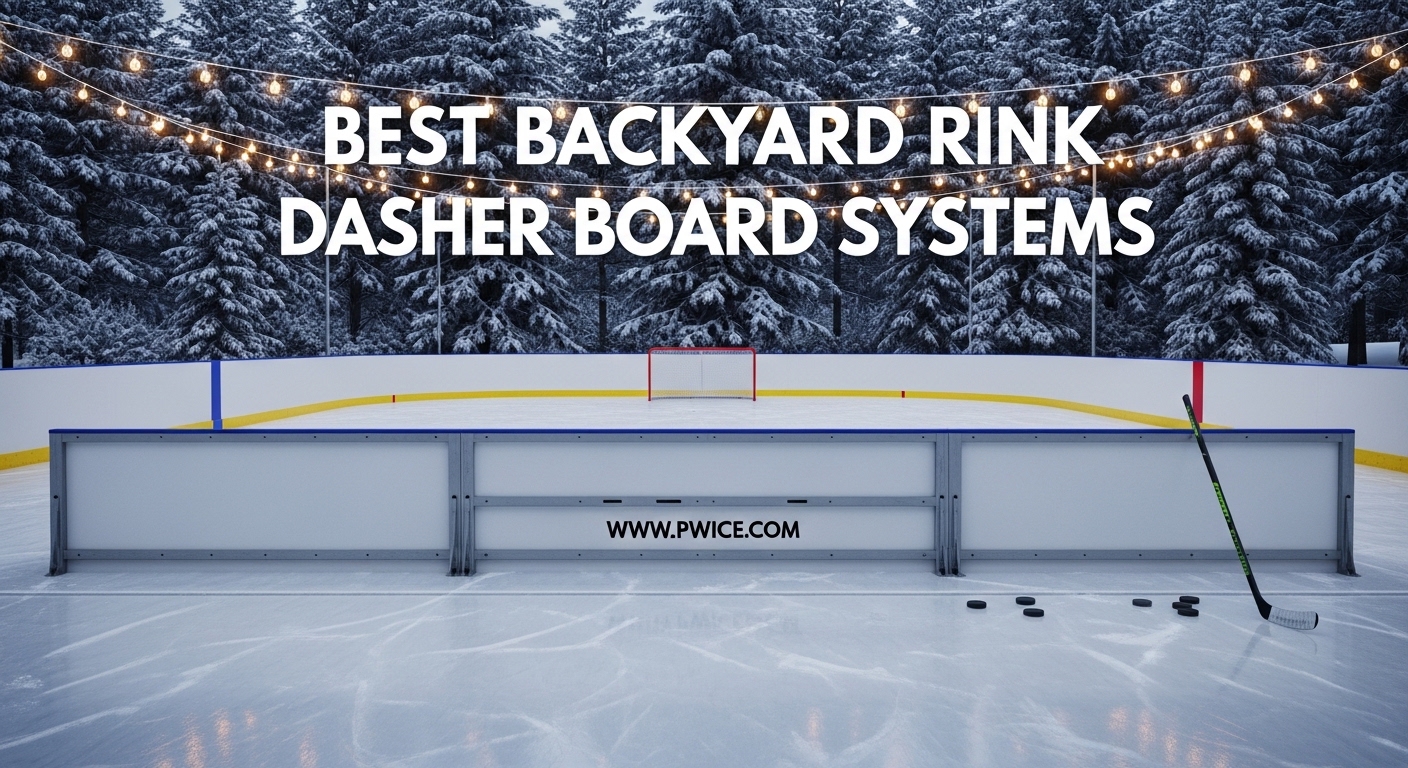 Best Backyard Rink Dasher Board Systems