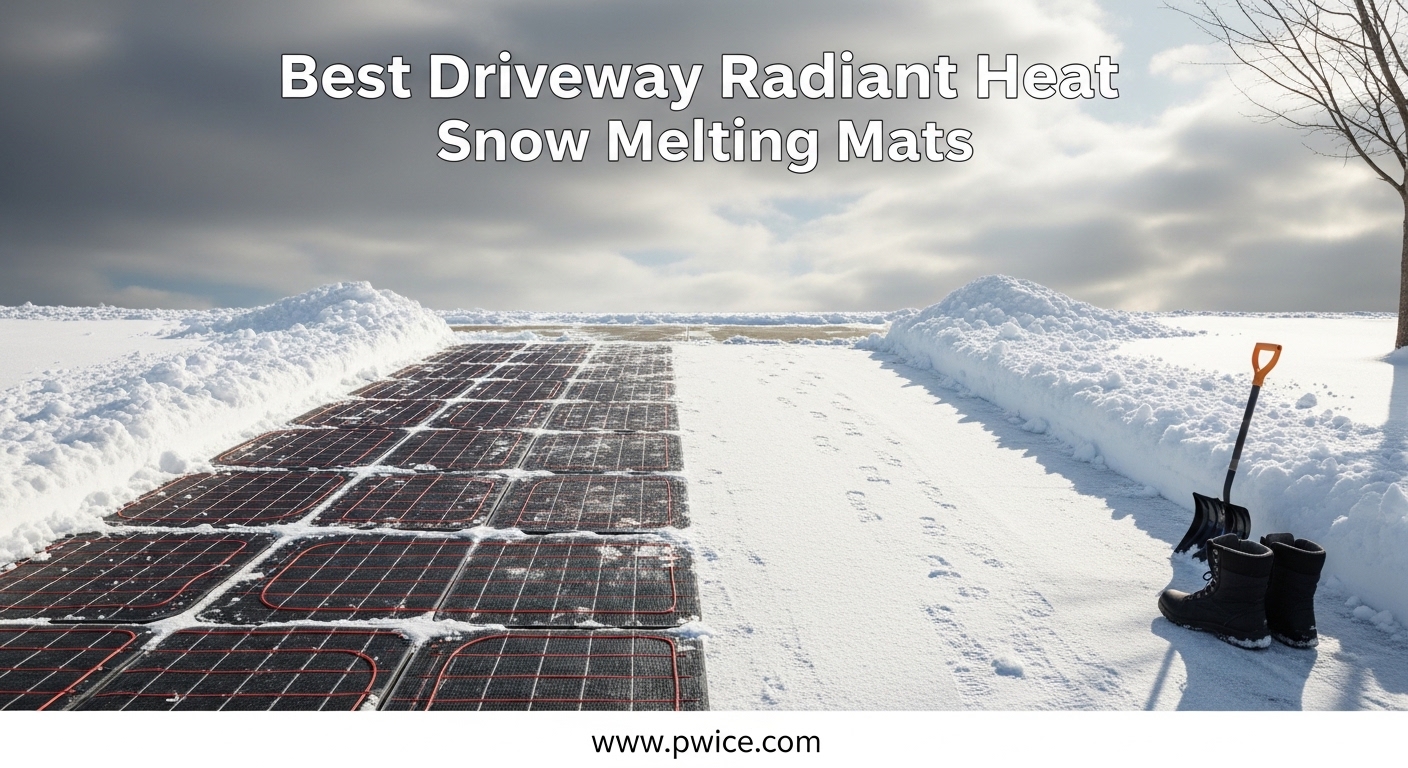 Best Driveway Radiant Heat Snow Melting Mats