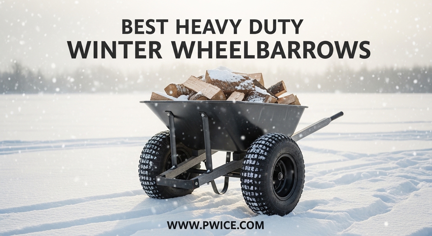 Best Heavy Duty Winter Wheelbarrows