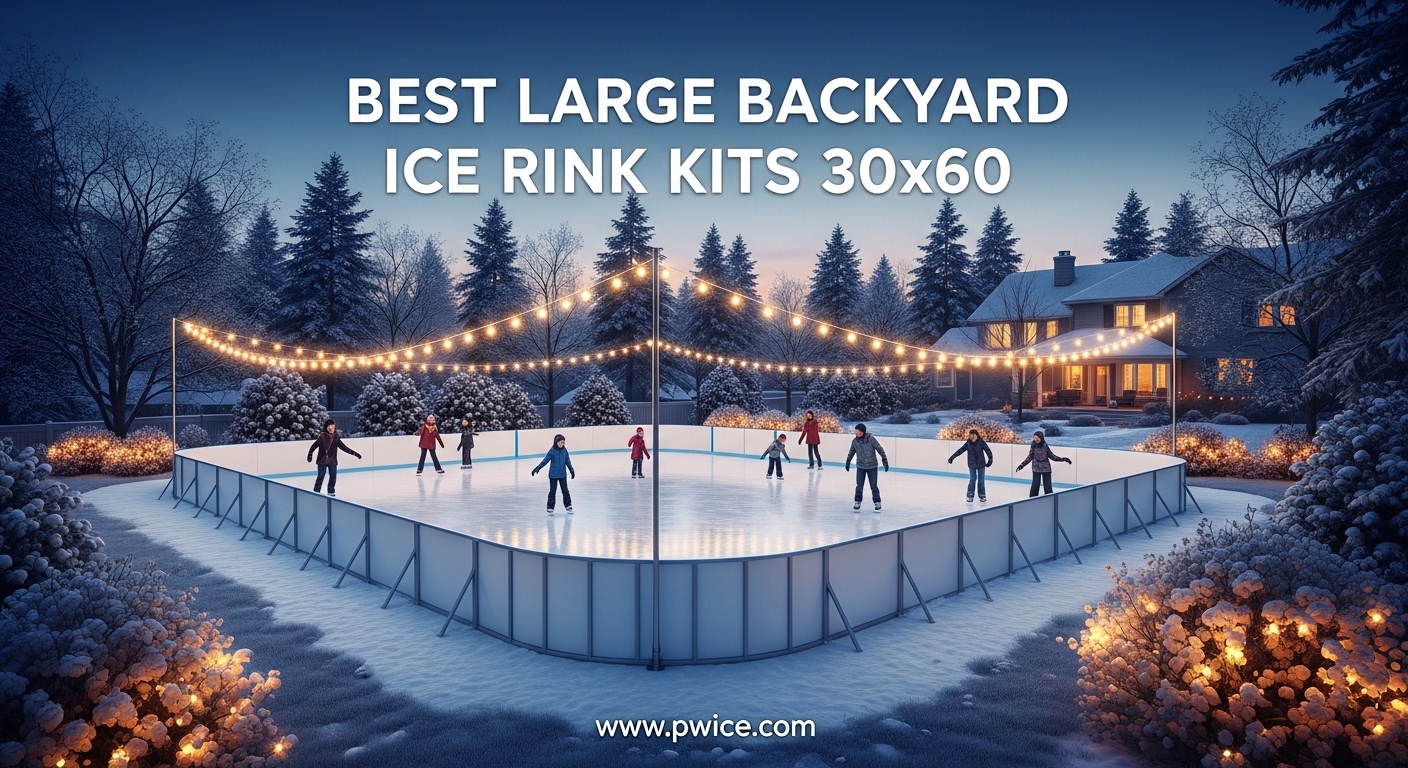 Best Large Backyard Ice Rink Kits 30x60