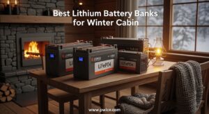 Best Lithium Battery Banks for Winter Cabins