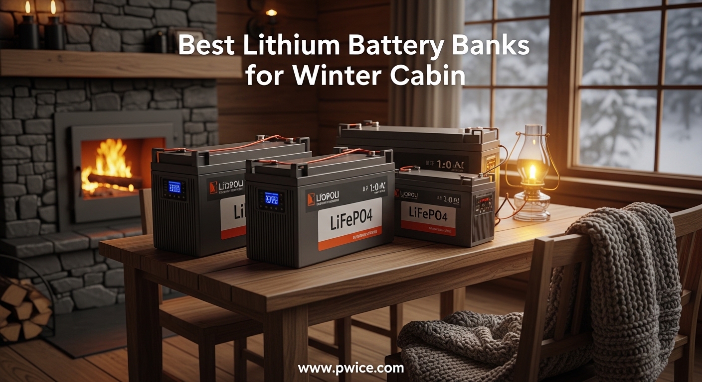 Best Lithium Battery Banks for Winter Cabins