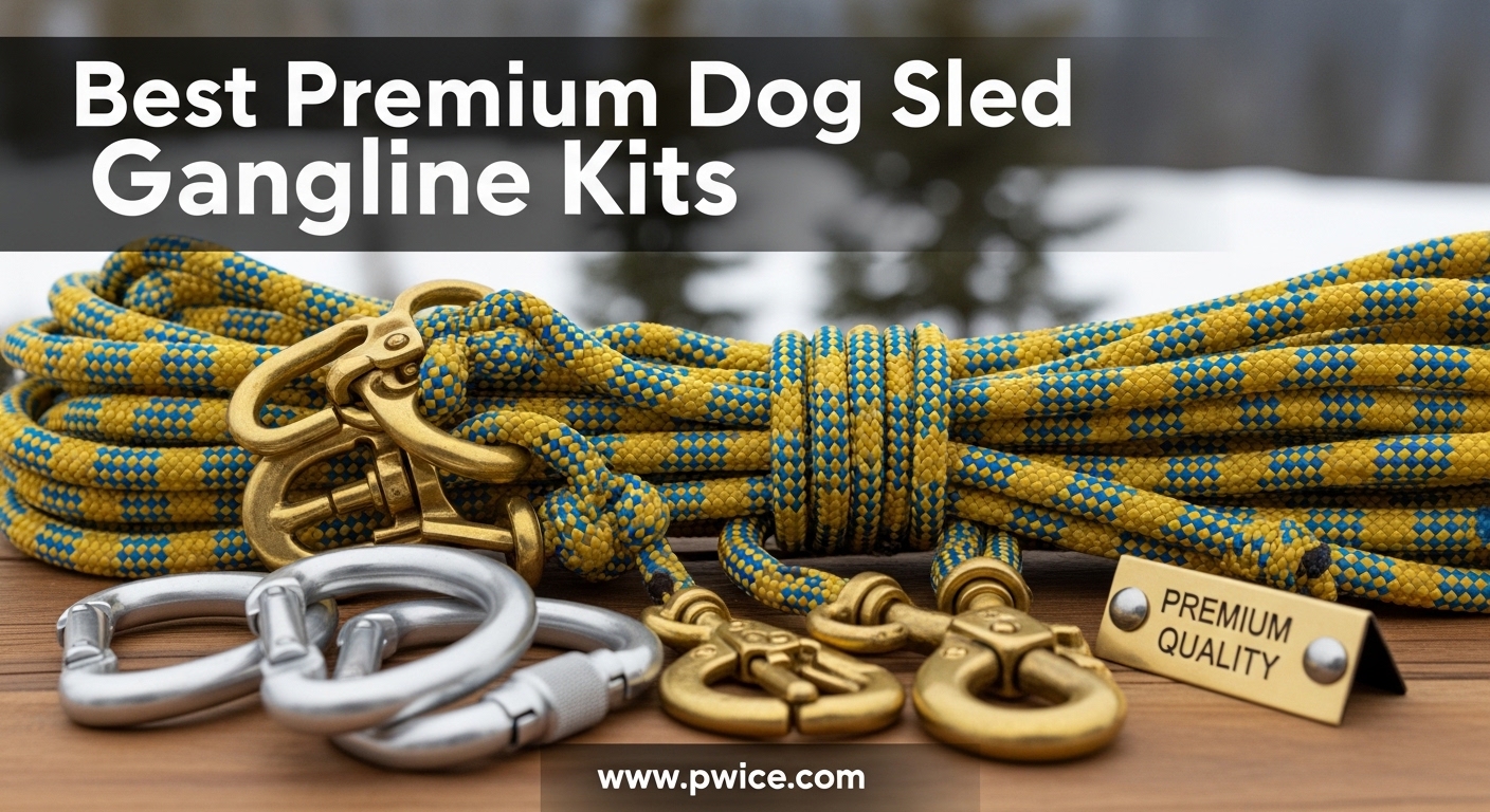 Best Premium Dog Sled Gangline Kits