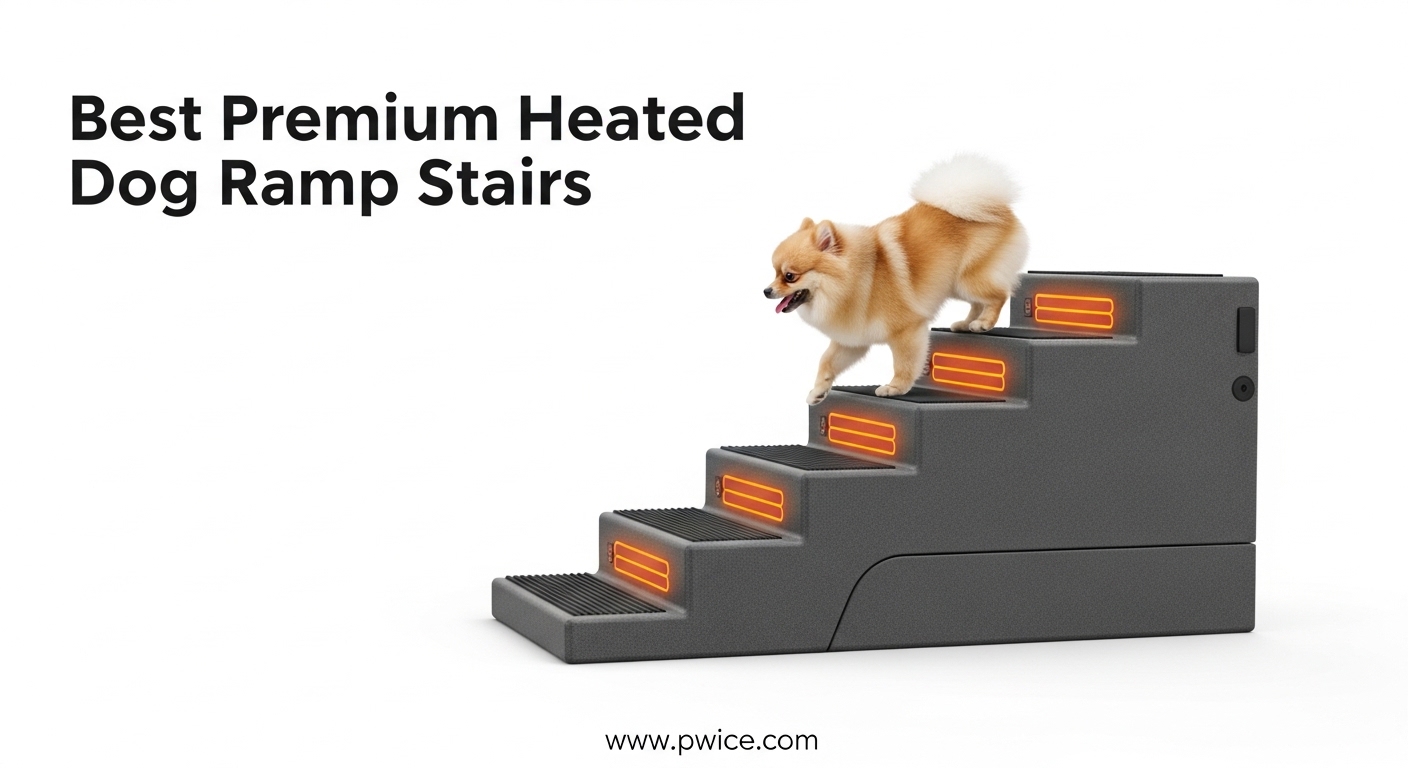 Best Premium Heated Dog Ramp Stairs