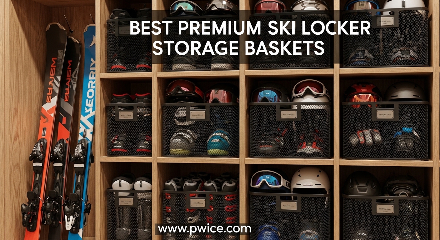 Best Premium Ski Locker Storage Baskets