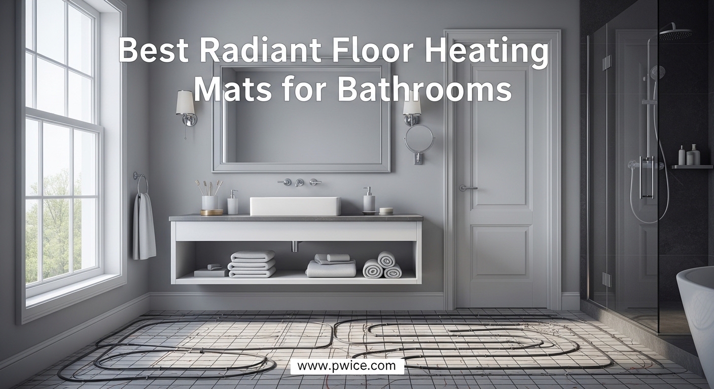 Best Radiant Floor Heating Mats for Bathrooms