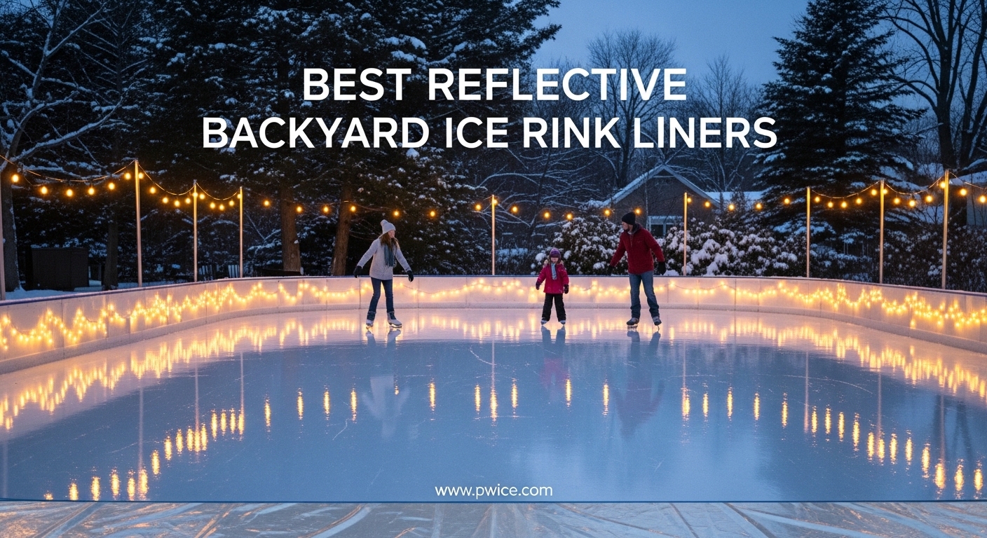 Best Reflective Backyard Ice Rink Liners
