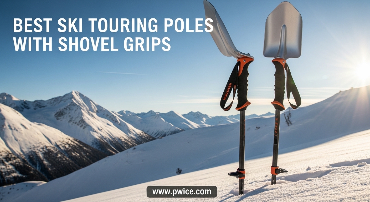 Best Ski Touring Poles with Shovel Grips