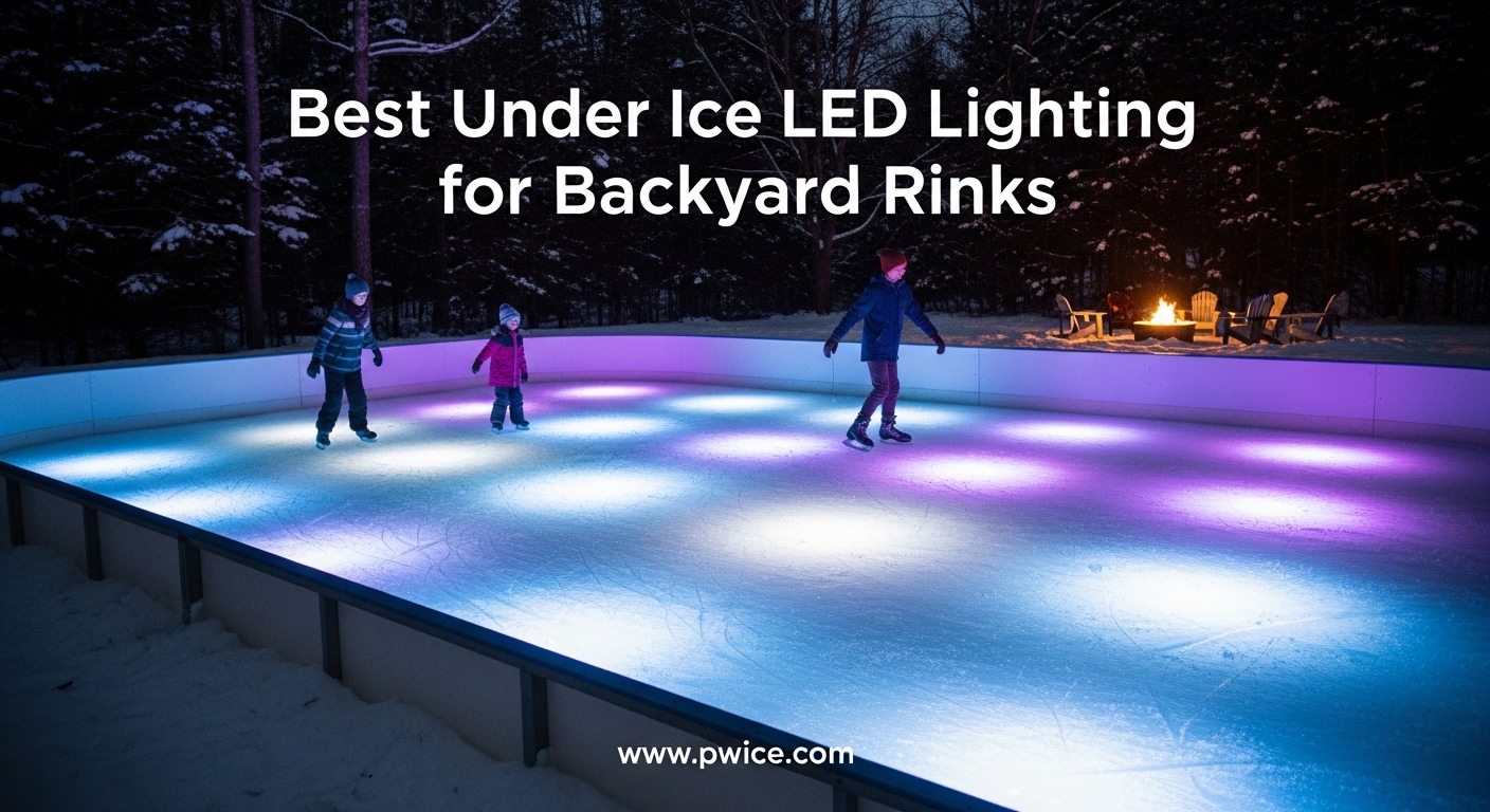 Best Under Ice LED Lighting for Backyard Rinks