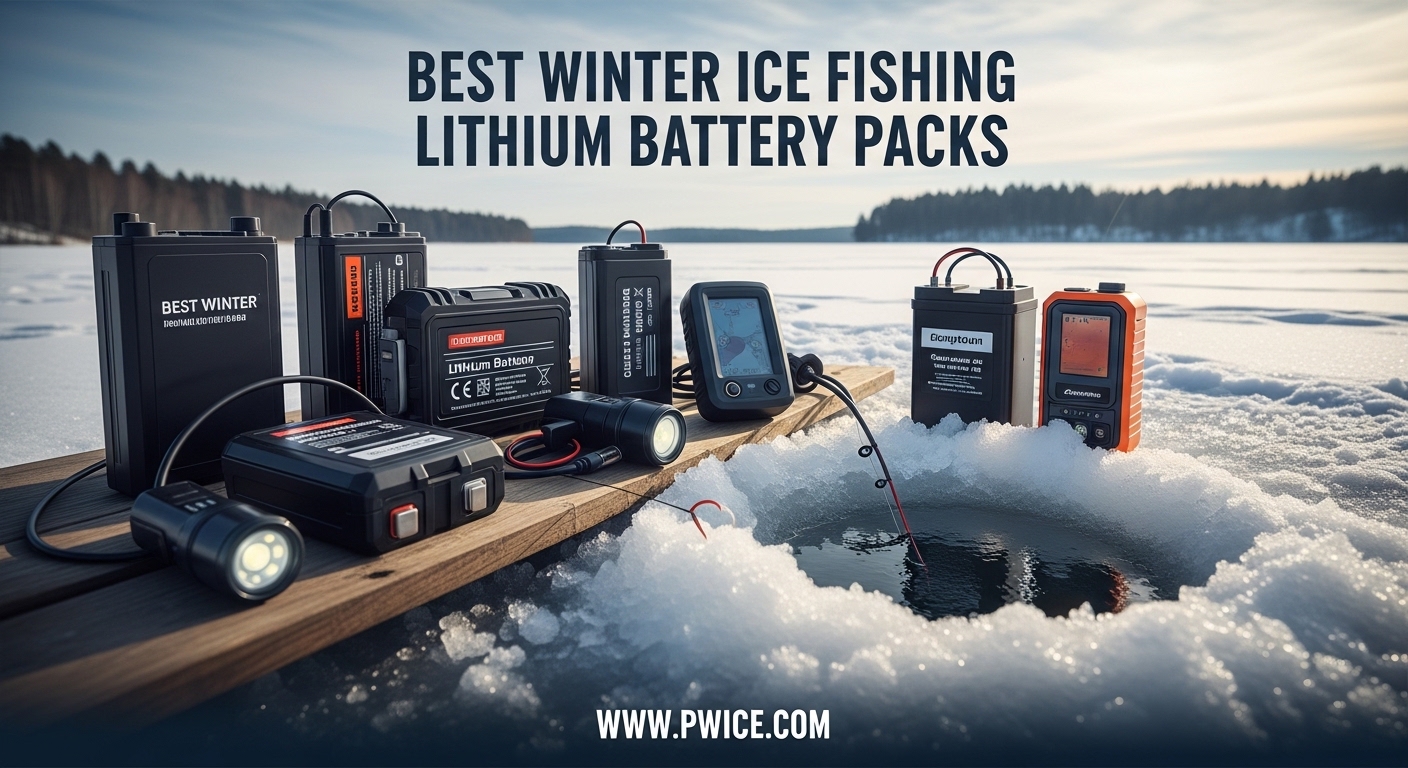 Best Winter Ice Fishing Lithium Battery Packs