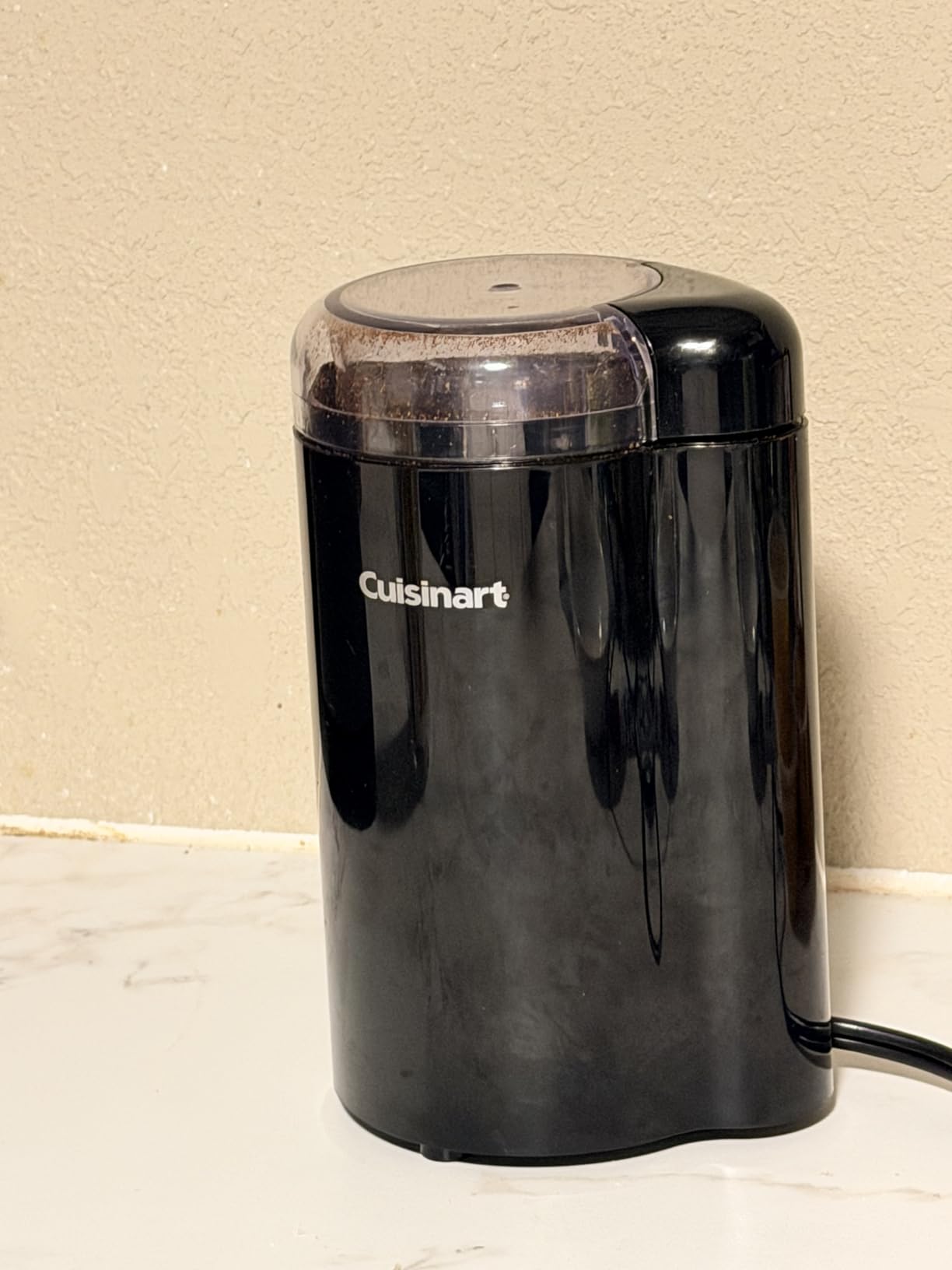 Cuisinart Coffee Grinder, One Touch Control Coffee Bean Grinder with Stainless Steel Bowl and Blades, 2.5 oz/70g Capacity Enough for 12 Cups, On/Off Switch with Safety Interlock, DCG-20BKN, Black customer photo 2