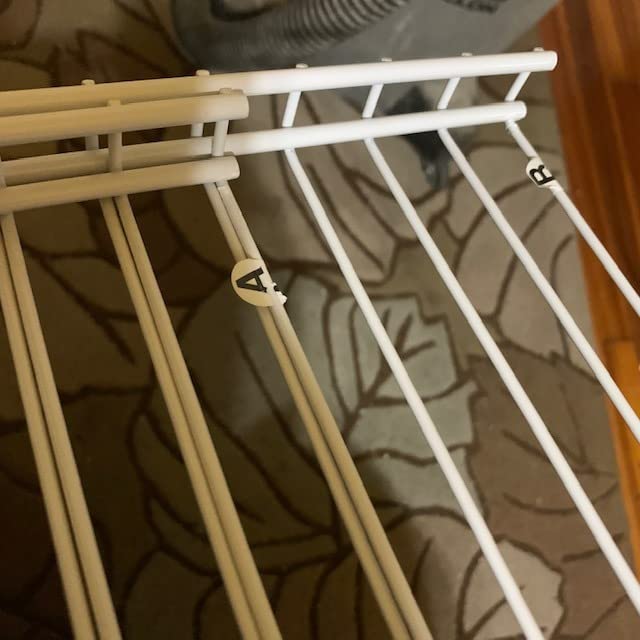 Rubbermaid Configurations Custom Closet Kit 4-8 Ft. Adjustable Metal Wire Shelving White Finish Expandable Organization System Hardware Included for Home Closet/Pantry/Laundry/Mudroom customer photo 2
