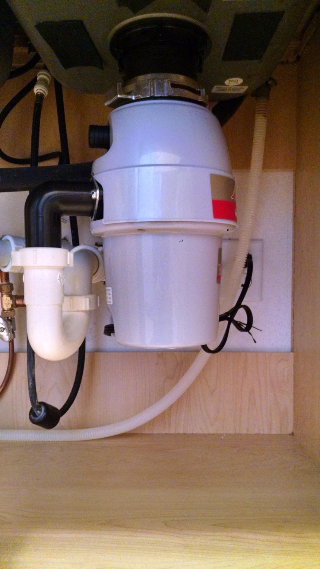 Waste King Legend Series Continuous Feed Garbage Disposal for Kitchen Sink with Power Cord, L-2600 customer photo 1