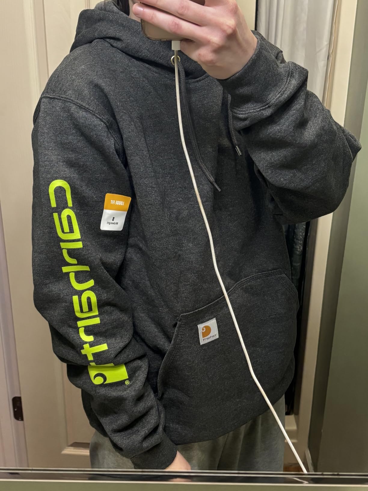 Carhartt Men's Iconic K288 Logo Sweatshirt customer photo 1