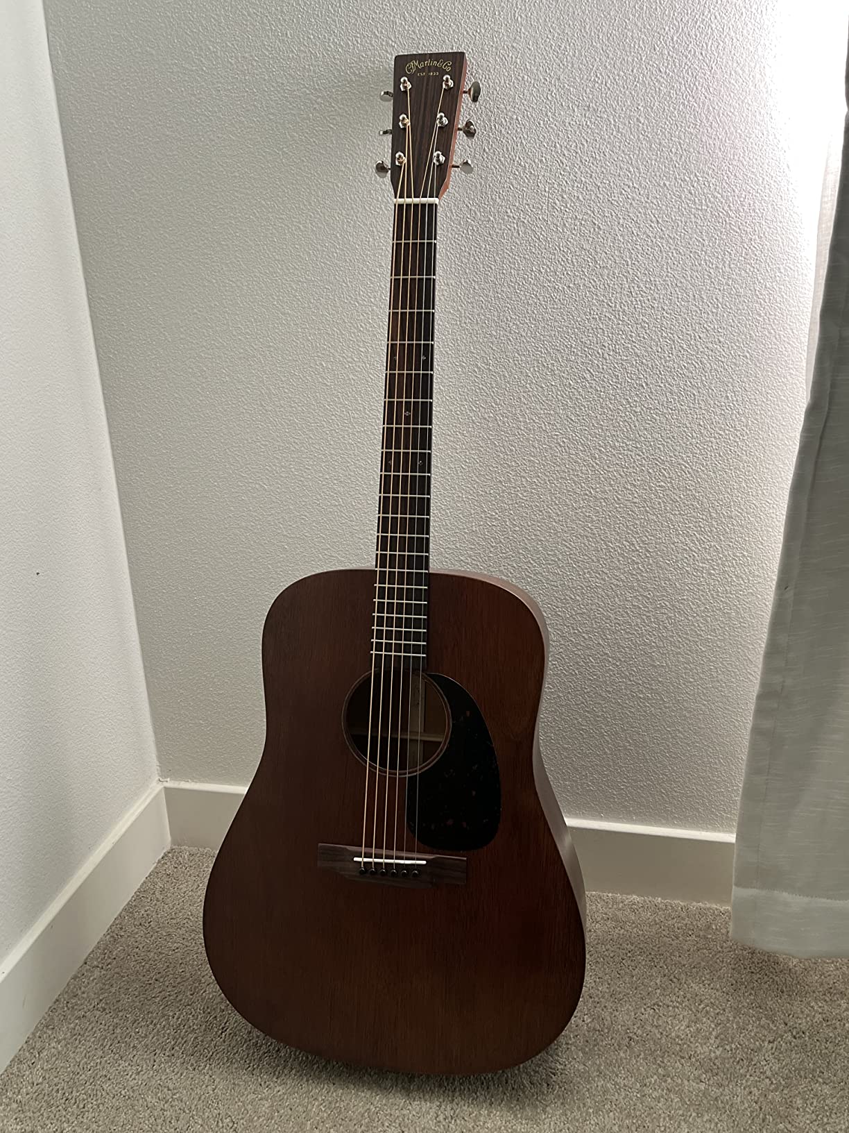 Martin D-15M Mahogany Dreadnought Acoustic Guitar - Natural customer photo 1