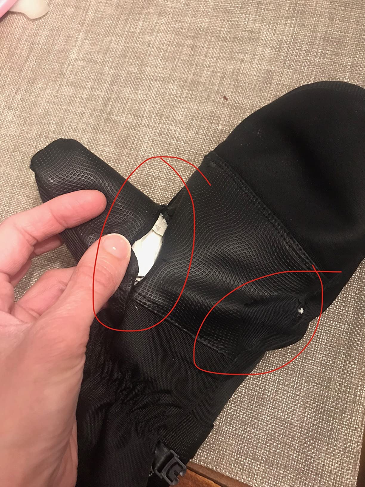 Mens Gore Gauntlet Mitten customer photo 2