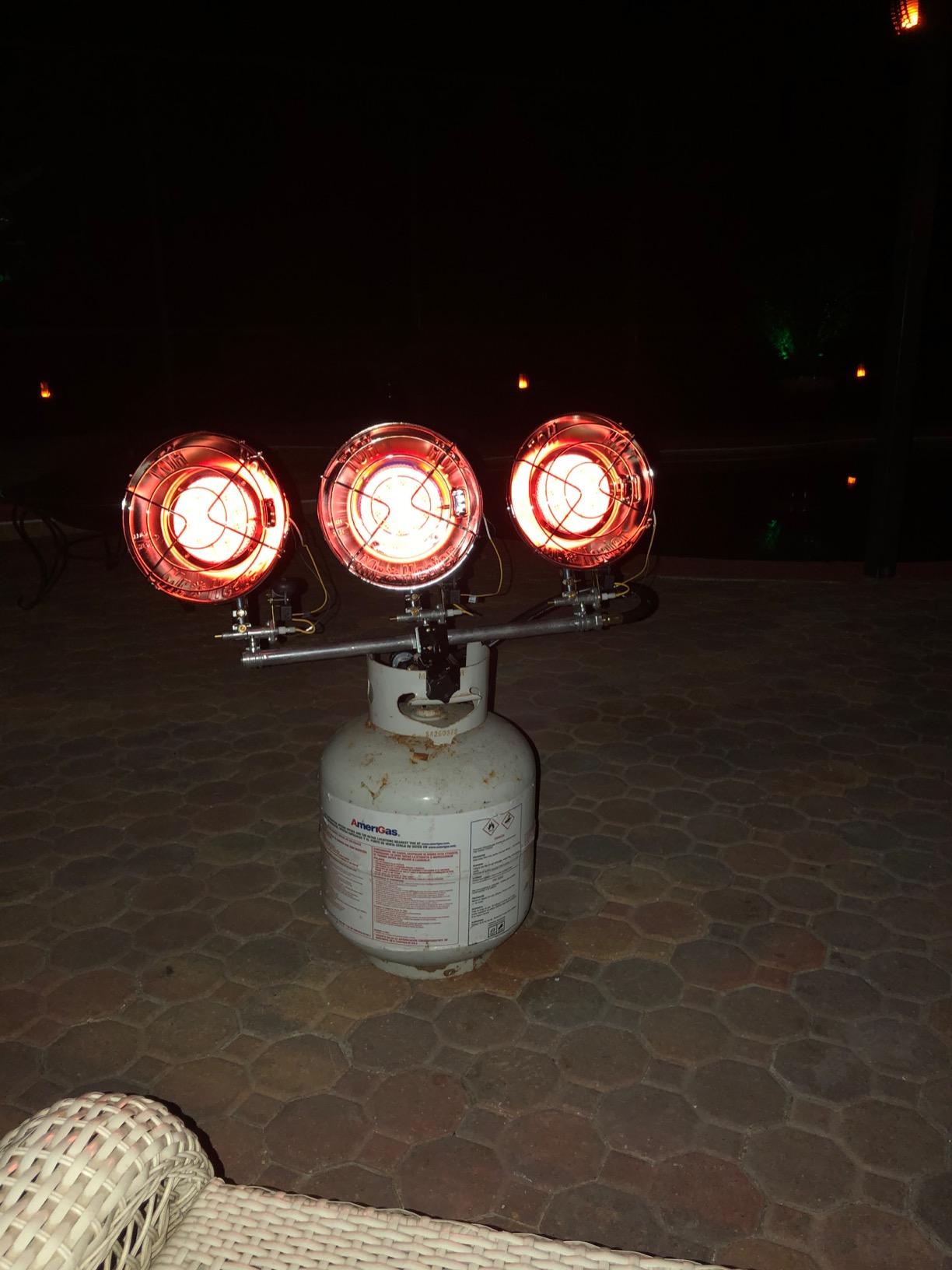 Mr. Heater Original 45,000 BTU Triple Tank Top Radiant Propane Heater customer photo 1