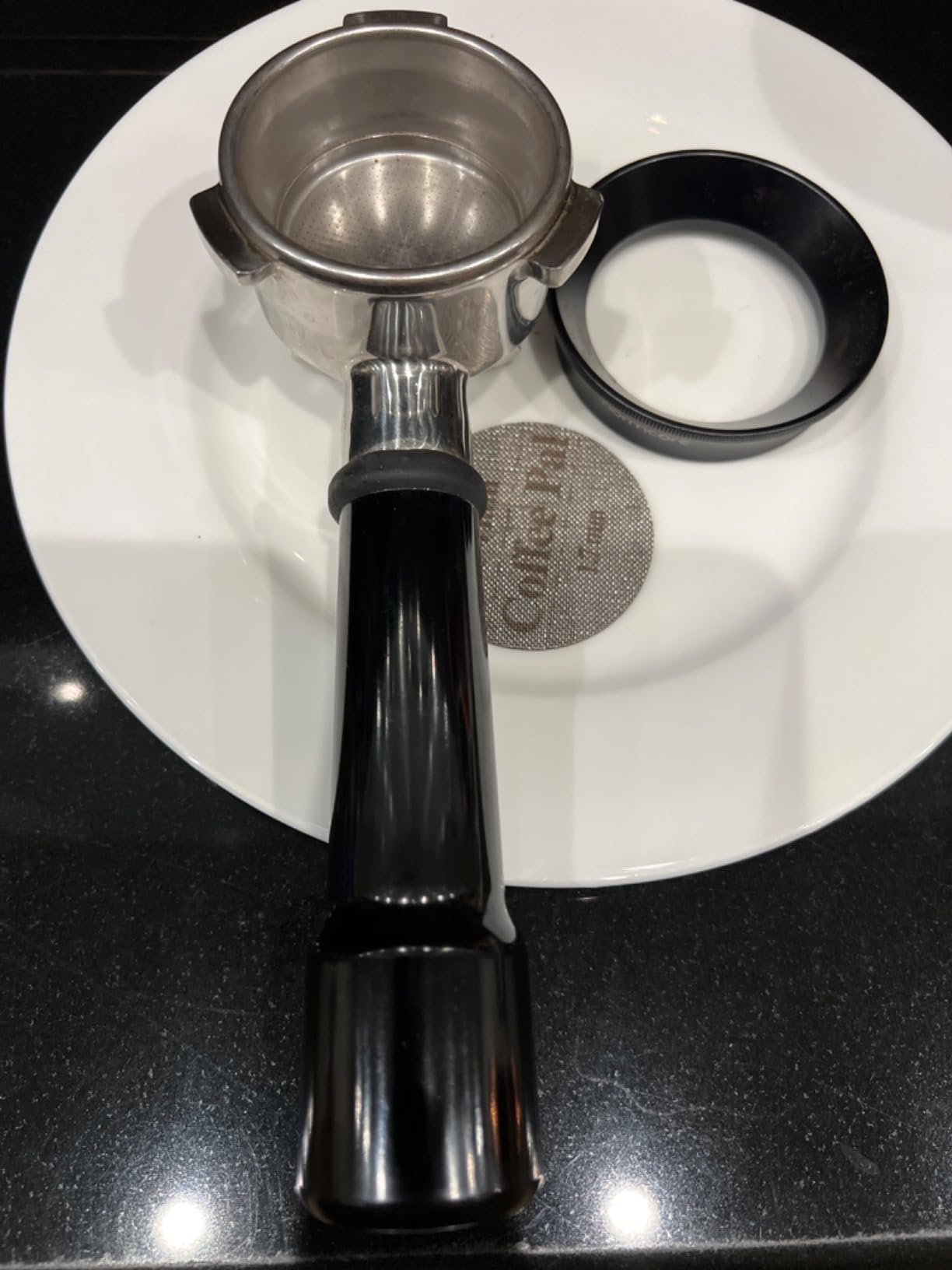 Breville BES840BSXL Infuser Espresso Machine, Black Sesame customer photo 1