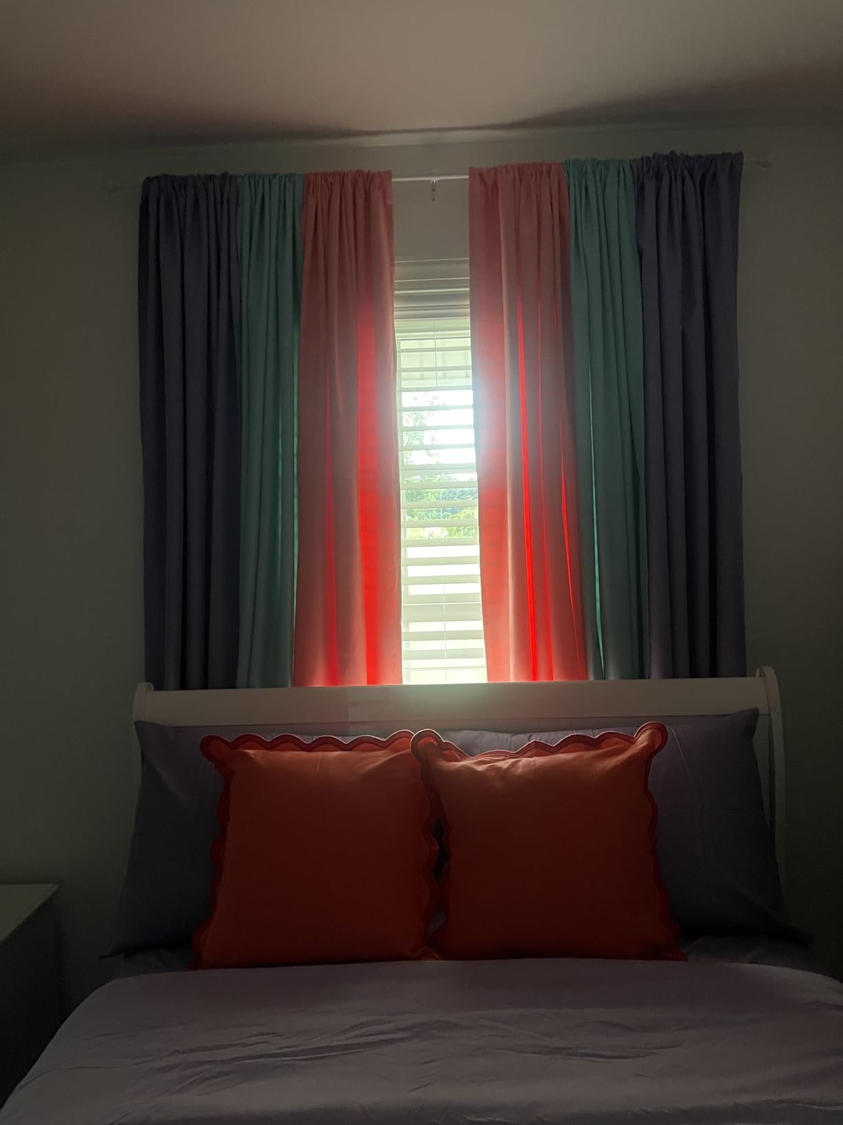 Kendall Blackout Rod Pocket Curtain, 42x54, Charcoal customer photo 2
