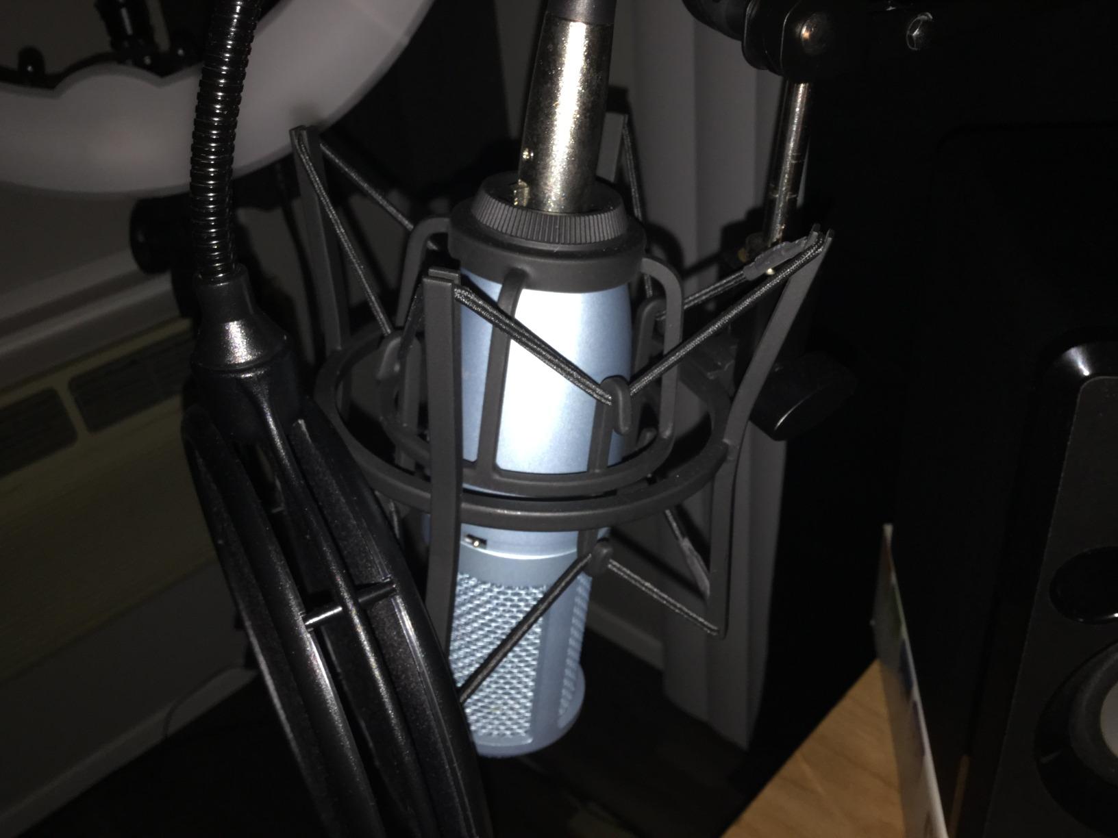 AKG Pro Audio P220 High-Performance Condenser Microphone, Great for Vocals, Guitar, Brass, and General Recording. XLR Wired Mic, for Studio or Stage. Black | Switchable 300hz Bass-Cut and -20 Db Pad, Up to 155 Db SPL, Xlr, Inc. Shock Mount and Case customer photo 2