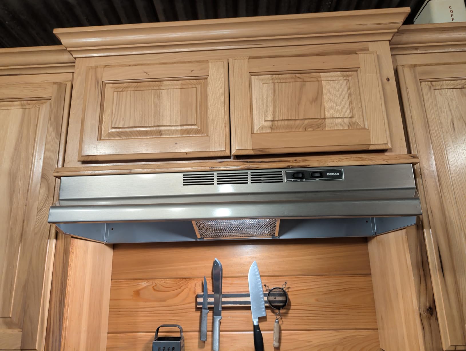 Broan-NuTone 4130SF Fingerprint Resistant Ductless Under-Cabinet Range Hood, 30-Inch, Stainless Finish with Print Guard customer photo 1