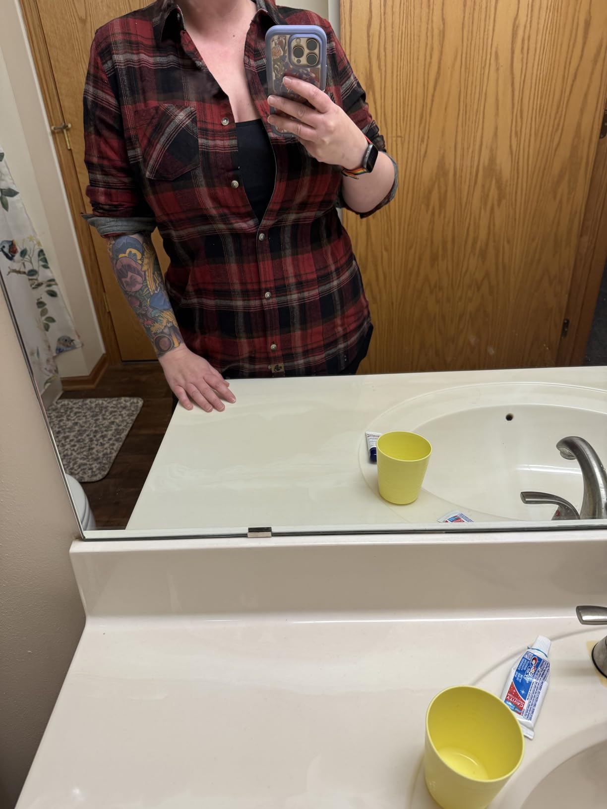 Legendary Whitetails Womens Long Sleeve Plaid Button Up 100% Cotton Flannel Shirt customer photo 1
