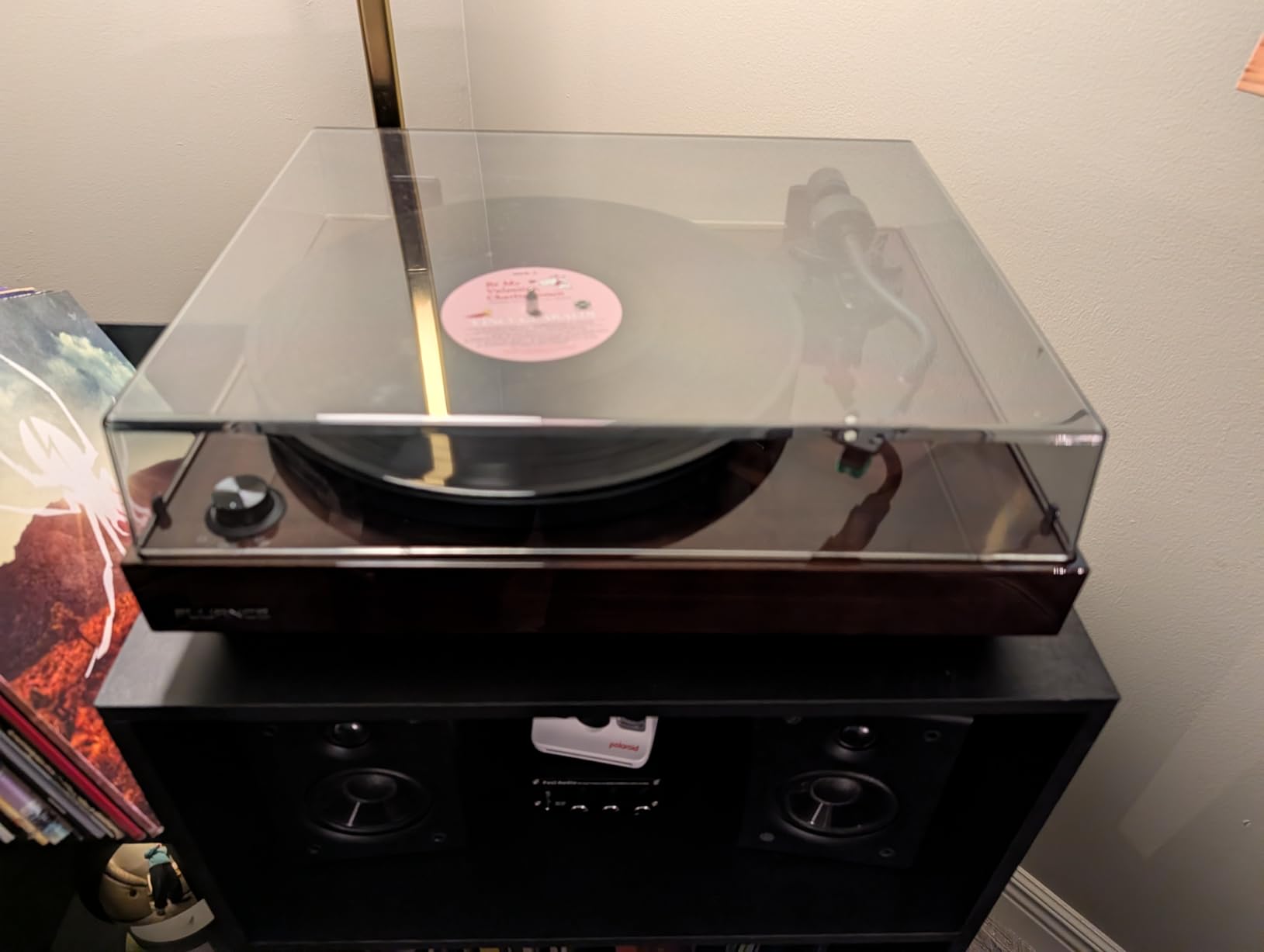 RT81 Elite High Fidelity Vinyl Turntable Record Player with Audio Technica AT95E Cartridge, Belt Drive, Built-in Preamp, Adjustable Counterweight, High Mass MDF Wood Plinth - Walnut customer photo 2