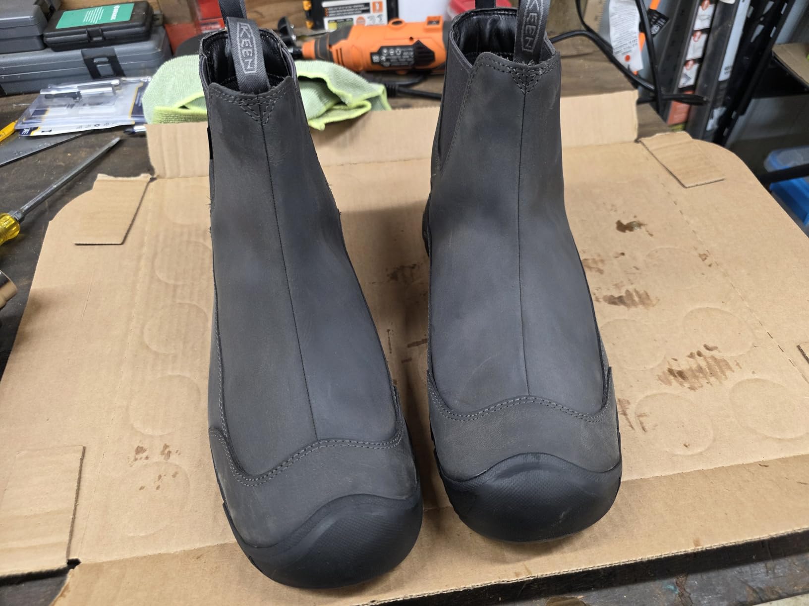 KEEN Men's Anchorage 3 Waterproof Pull On Insulated Snow Boots customer photo 2