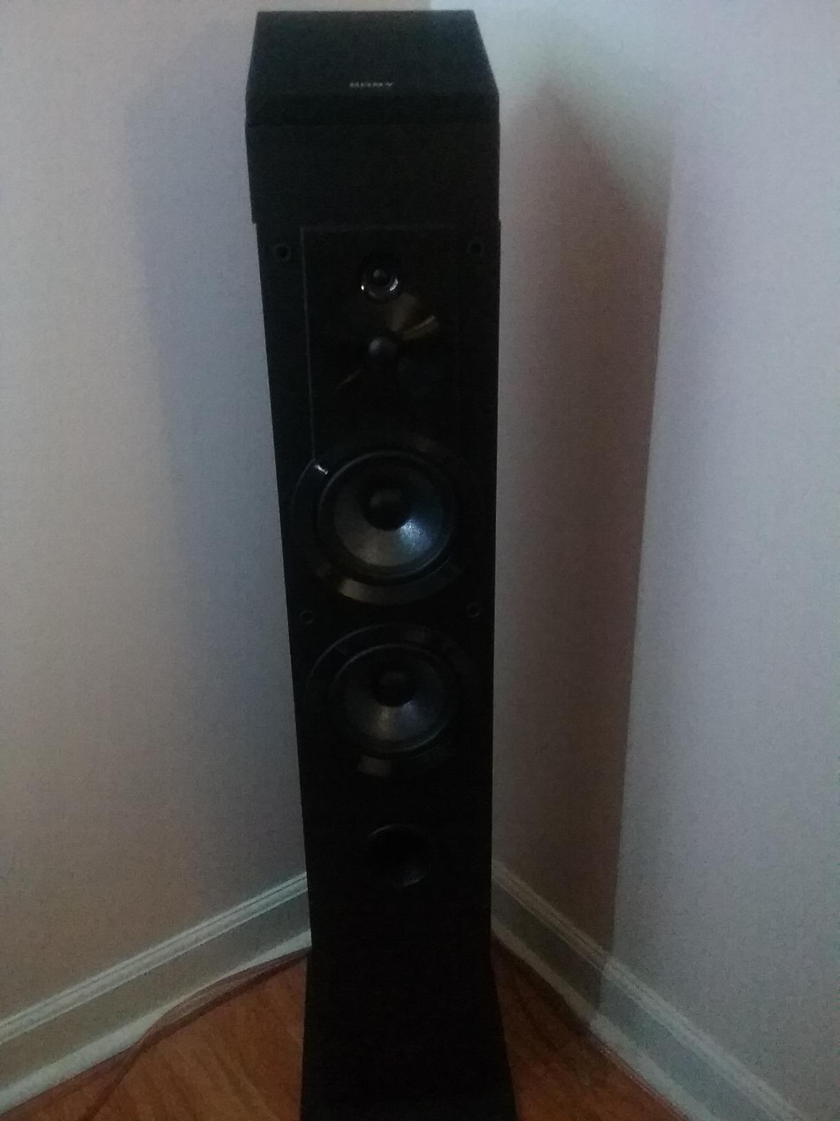 Sony SS-CS3 3-Way 4-Driver Floor-Standing Speaker (Black), Pair customer photo 2