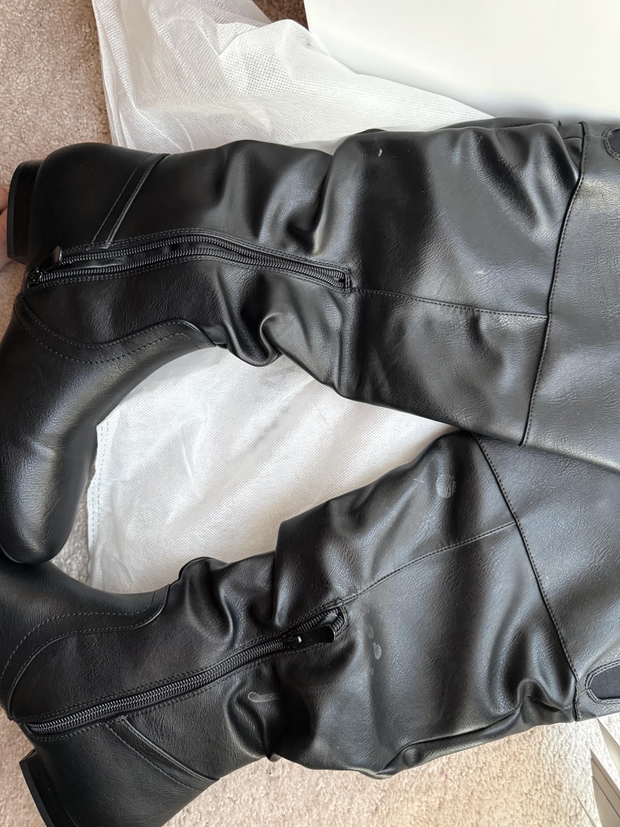 Women's Knee High Pull On Fall Weather Winter Boots customer photo 2