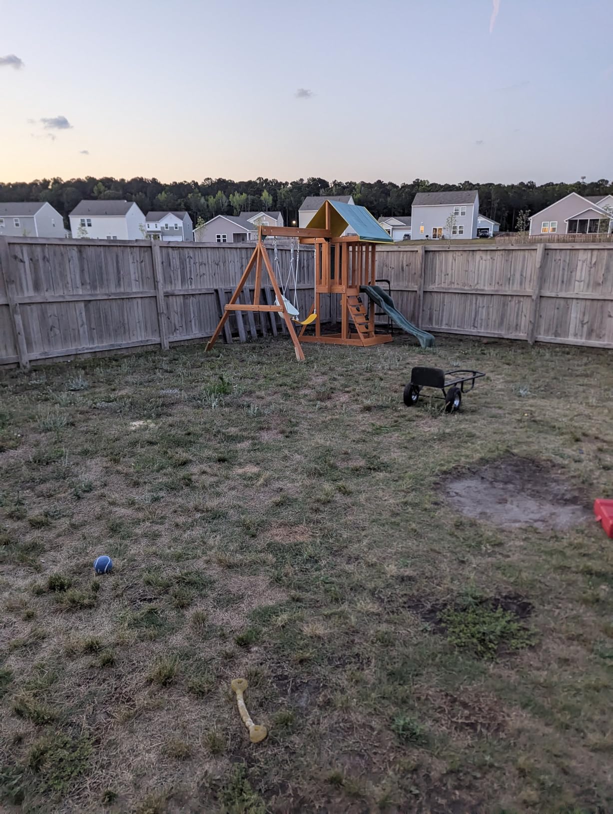 KidKraft Appleton Wooden Swing Set, (Amazon Exclusive) customer photo 2