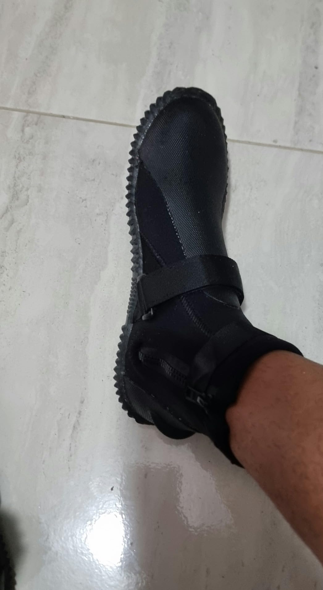 BPS 3mm 5mm 7mm Neoprene Dive Boots with Anti-Slip Hard Sole - Men & Women Wetsuit Shoes for Water Sports - Scuba Diving, Snorkeling, Surfing, Canyoning, Paddleboarding & Rafting customer photo 1