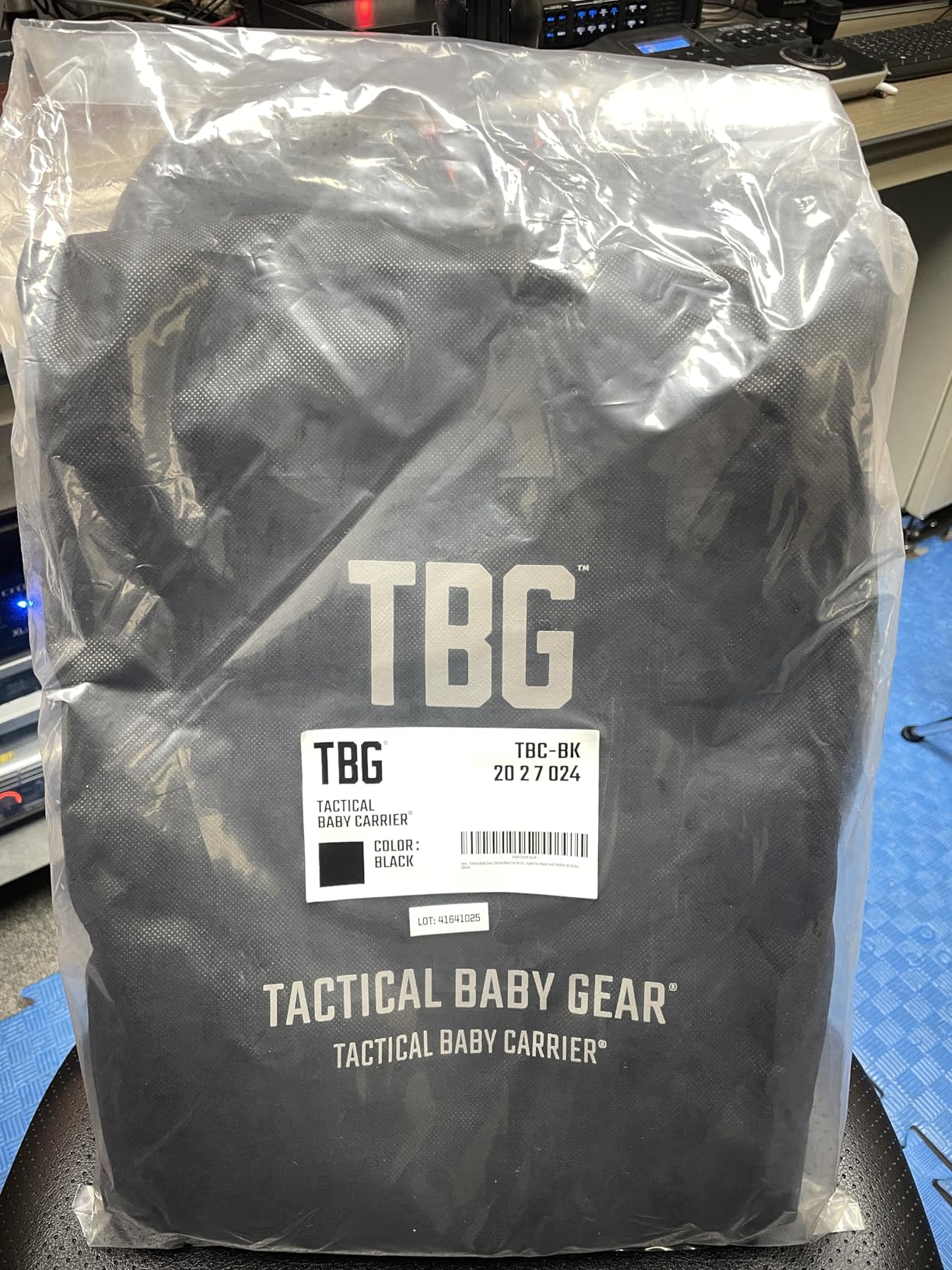 Tactical Baby Gear Tactical Baby Carrier for Dads - Black Camo customer photo 1