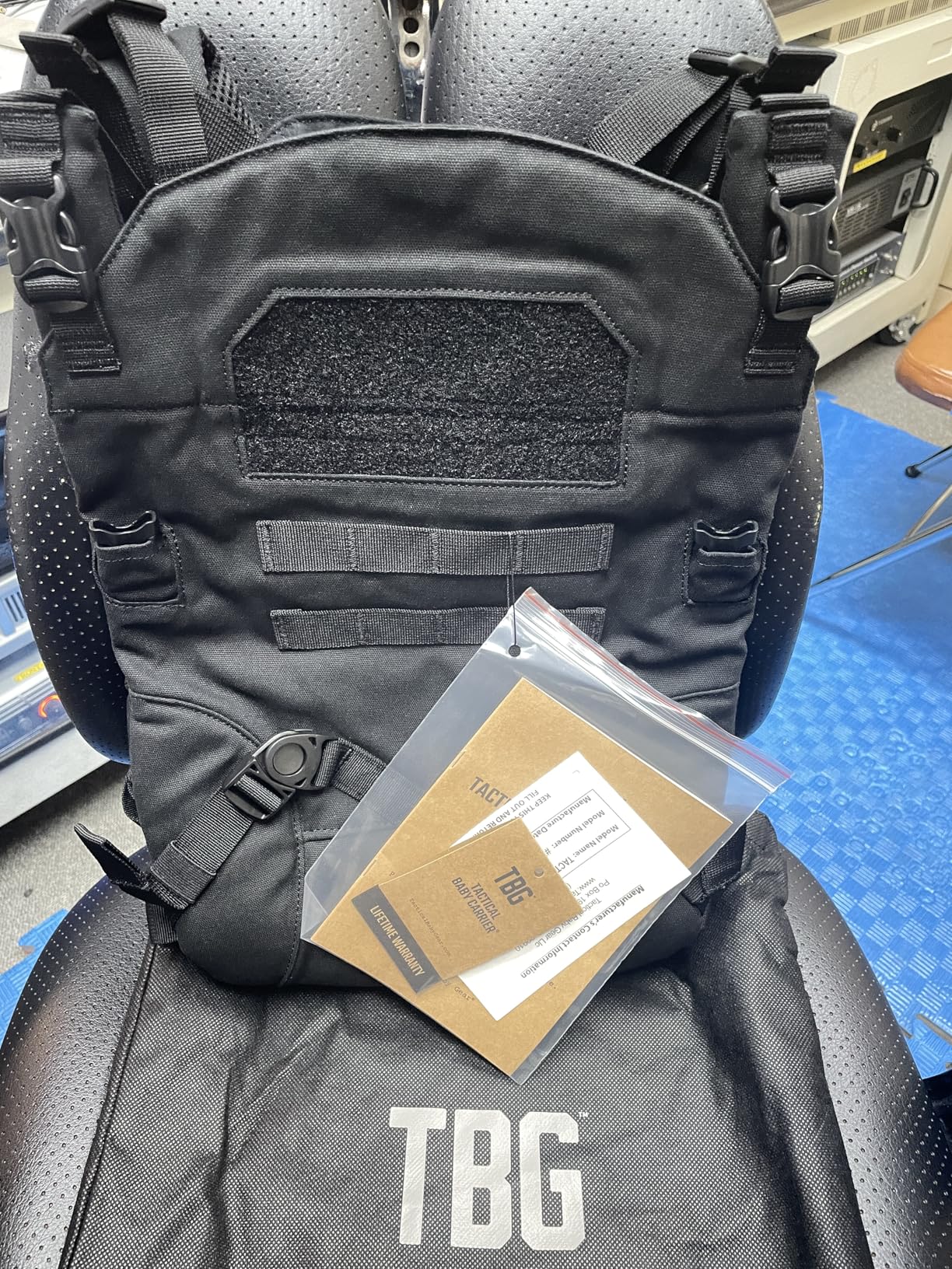 Tactical Baby Gear Tactical Baby Carrier for Dads - Black Camo customer photo 2