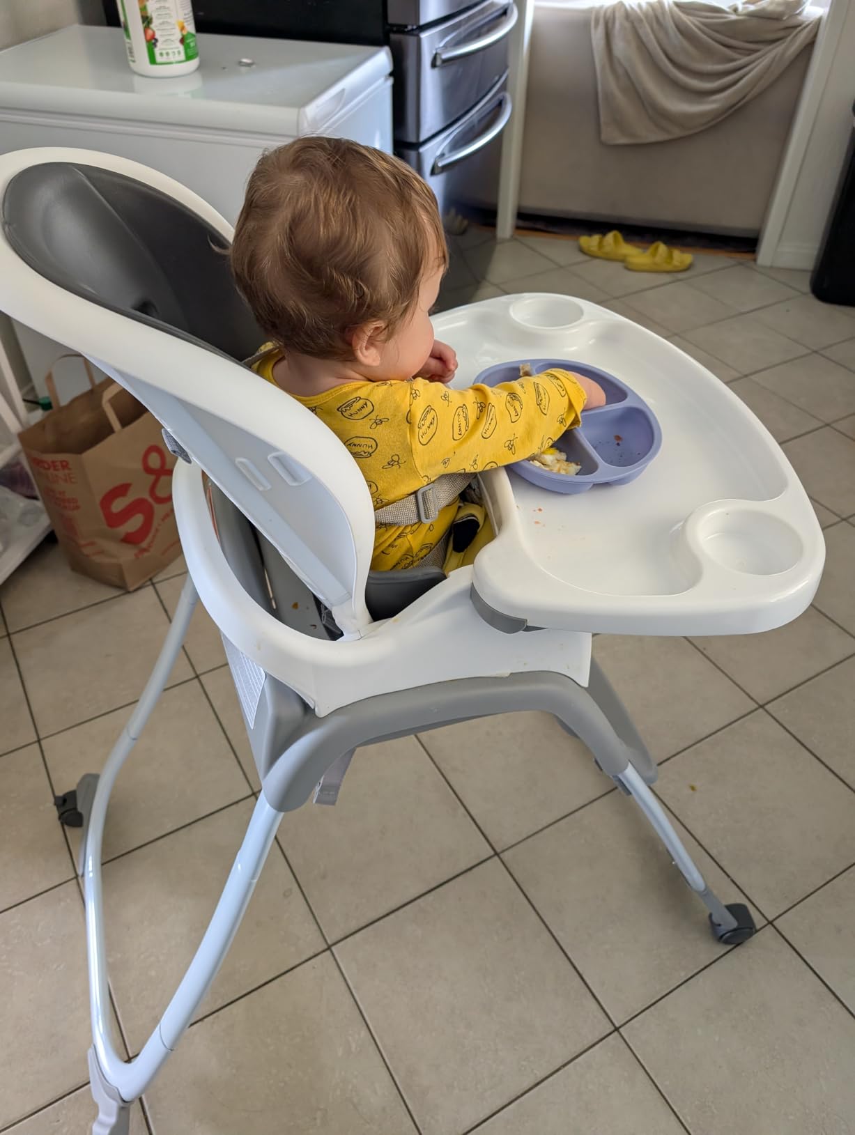 Ingenuity SmartClean Trio Elite 3-in-1 High Chair, Use 6 Months to 5 Years, Includes Dishwasher-Safe Tray, Convertible to Booster Seat & Toddler Chair customer photo 1