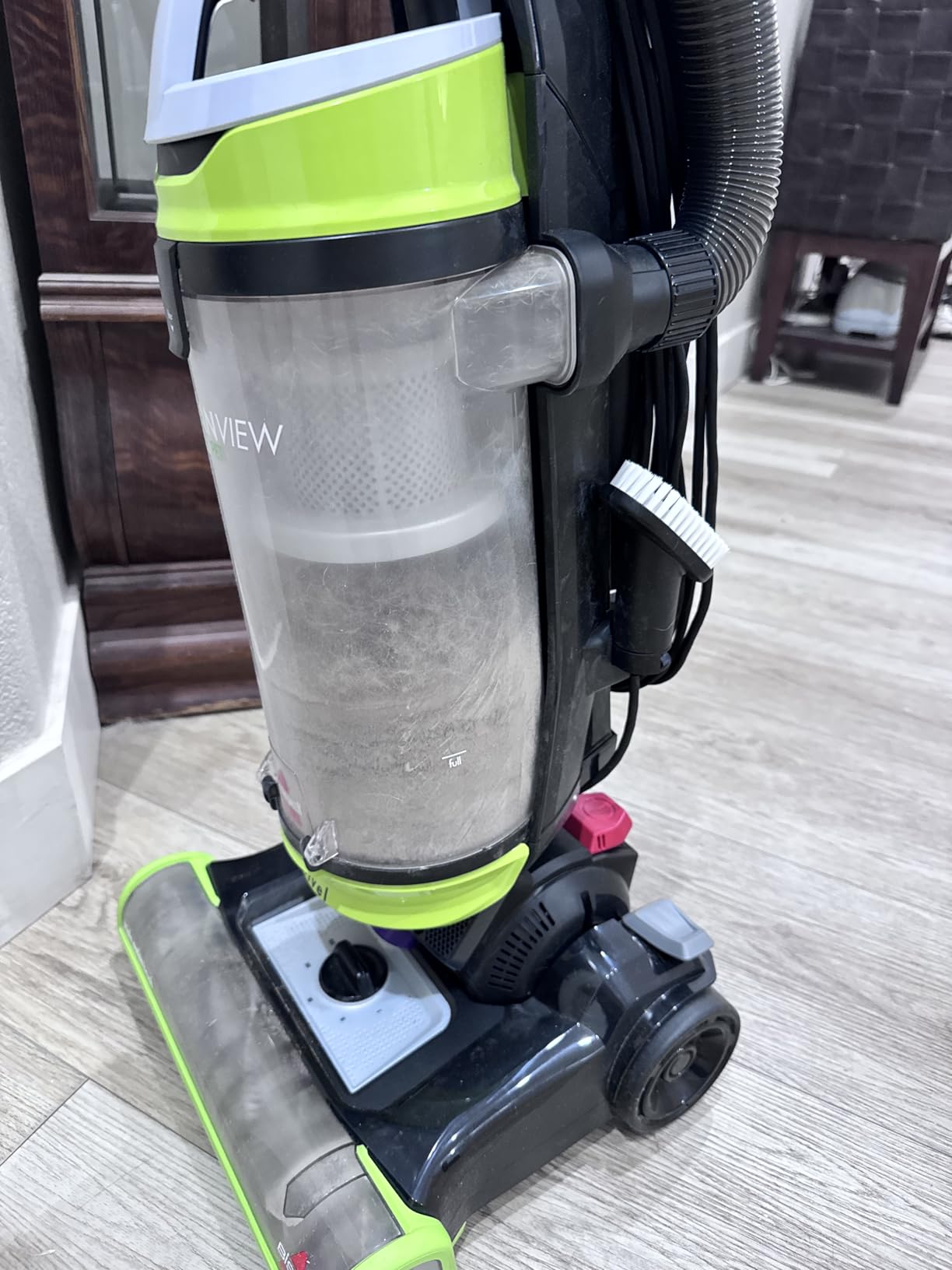 Bissell CleanView Swivel Pet Upright Vacuum, Swivel Steering for Maneuverability, Triple Action Brush Roll for Pet Hair, Large Capacity Dirt Tank & Scatter-Free Tech, 2252 customer photo 1