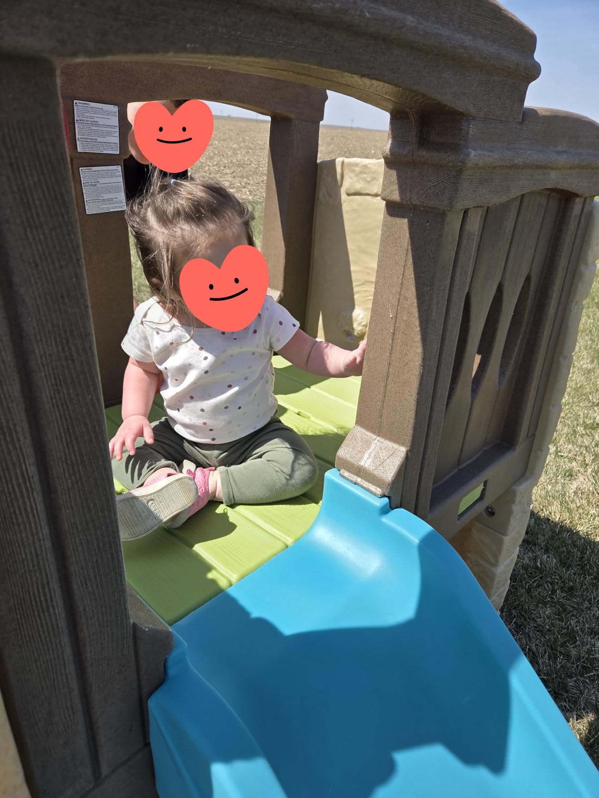 Step2 Woodland Climber II Kids Playset, Ages 2-6 Years Old, Toddler Slide and Climbing Wall, Outdoor Playground for Backyard, Sturdy Plastic Frame, Easy Set Up customer photo 2