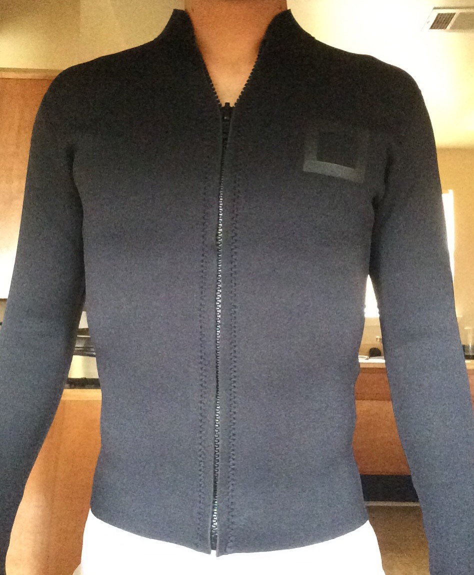 Men's Wetsuit Top Jacket 2mm or 3mm - Neoprene Long Sleeve for Warmth & Comfort, Extended Back Flap - Ideal for Surfing, Snorkeling & Watersports customer photo 2
