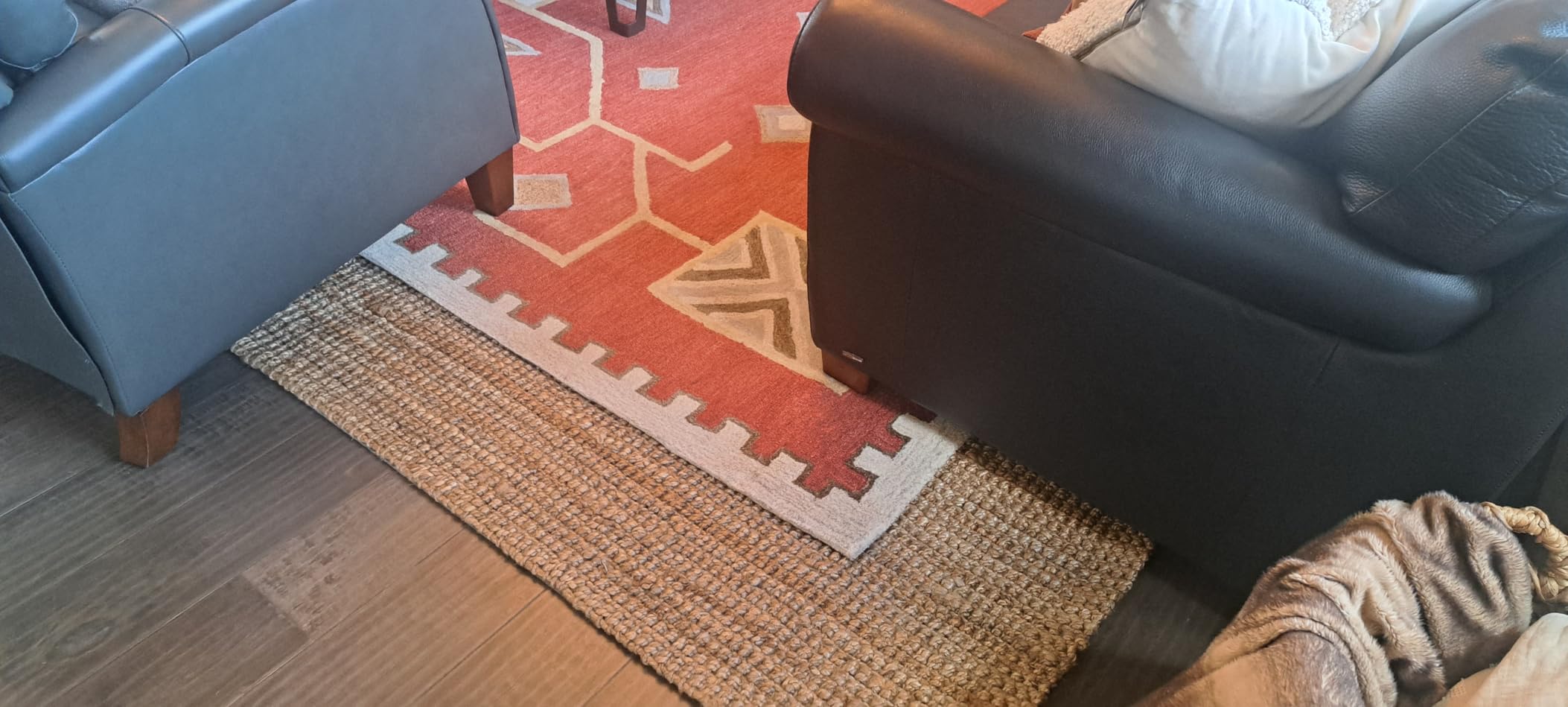JONATHAN Y Pata Hand Woven Chunky Jute Natural Indoor Area Rug, 4x6, Bohemian, Rustic, Cottage, Easy-Cleaning for Living Room, Bedroom, Kitchen, Non-Shedding customer photo 1