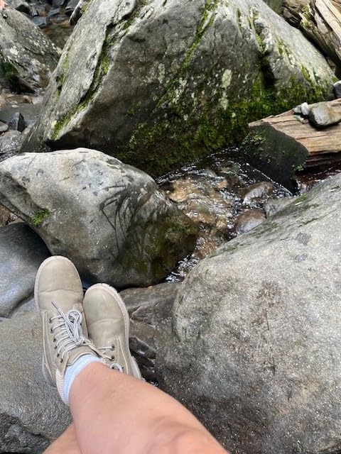 Women's Work Waterproof Hiking Combat Boots Lace up Low Heel Booties Ankle Boots customer photo 1