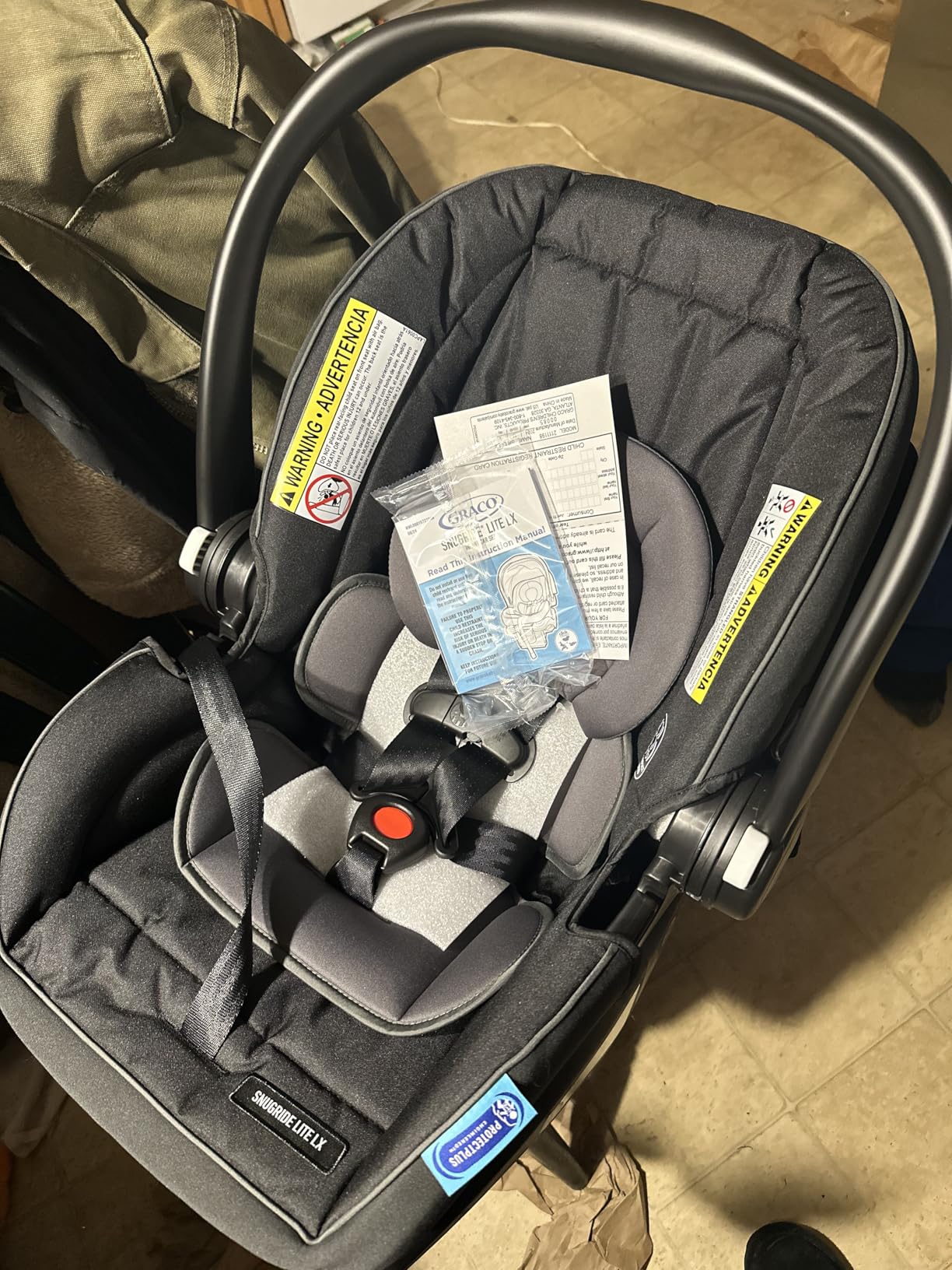 Graco Modes Element Travel System, Baby Car Seat and Stroller Combo, Includes: SnugRide Lite LX Infant Car Seat and Reversible Baby Stroller, Great Gift for New Parents, Canter customer photo 2