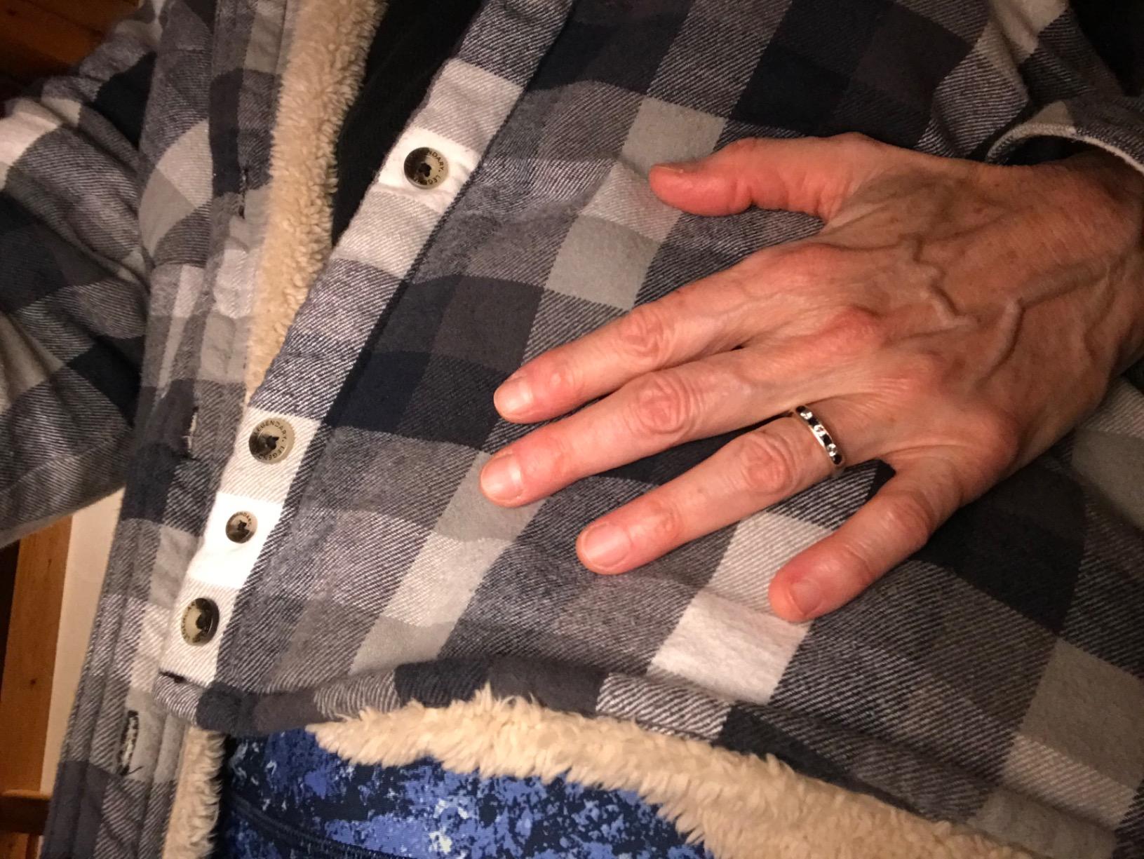 Legendary Whitetails Women's Sherpa Lined Flannel Shacket customer photo 1