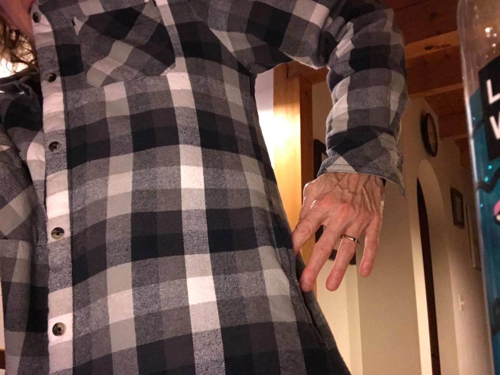 Legendary Whitetails Women's Sherpa Lined Flannel Shacket customer photo 2