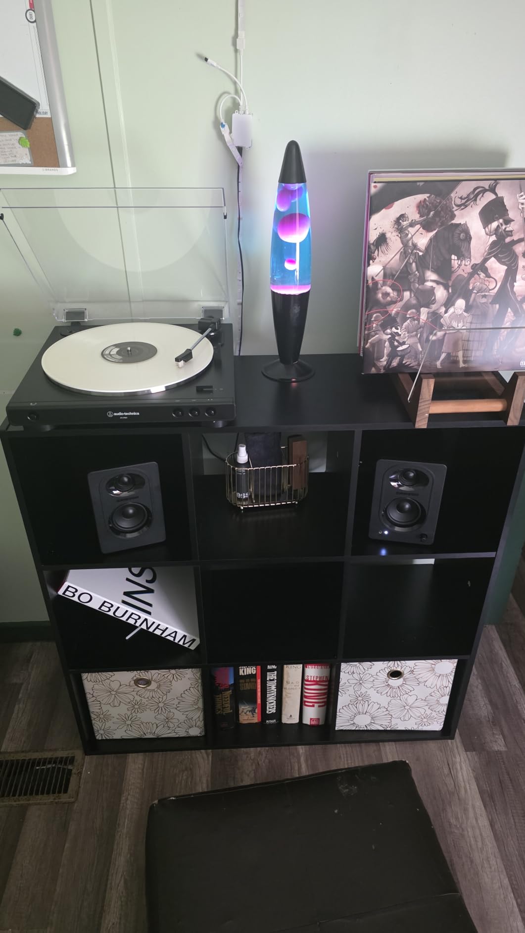 AT-LP60X Fully Automatic Belt-Drive Stereo Turntable with Built-in Preamp and USB Output Vinyl Playback Bundle with 3-Inch Powered Studio Monitors Pair (Black) customer photo 1
