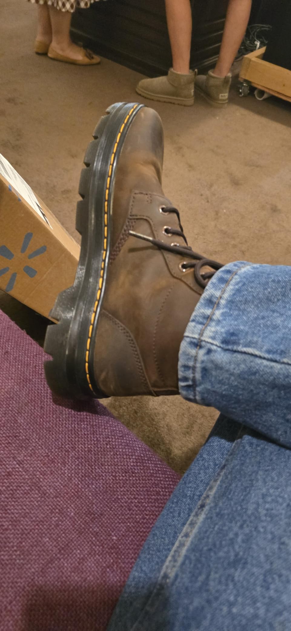 Dr. Martens unisex-adult Combs Leather customer photo 2